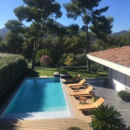 Chambre Luxe Dans Villa De Standing Avec Piscine, Acces Discret Et Independant, Terrasse Arboree Et Parking Prive ラ・ヴァレット＝デュ＝バール エクステリア 写真