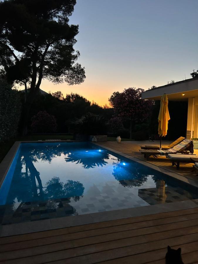 Chambre Luxe Dans Villa De Standing Avec Piscine, Acces Discret Et Independant, Terrasse Arboree Et Parking Prive ラ・ヴァレット＝デュ＝バール エクステリア 写真